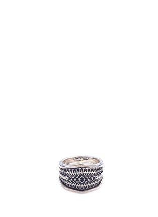 Main View - Click To Enlarge - STEPHEN WEBSTER - 'Highwayman' sapphire silver ring