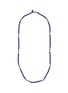 Main View - Click To Enlarge - STEPHEN WEBSTER - 'Thorn' lapis bead rhodium silver necklace