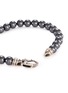 STEPHEN WEBSTER - 'Beasts of London' hematite bead silver bracelet