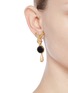 Figure View - Click To Enlarge - VALENTINO GARAVANI - Resin disc drop earrings