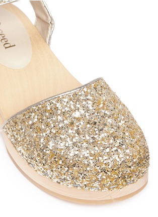 Detail View - Click To Enlarge - 10018 - x The Webster glitter kids clogs