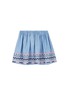 Figure View - Click To Enlarge - SEED HERITAGE  - x The Webster folk embroidered kids skirt