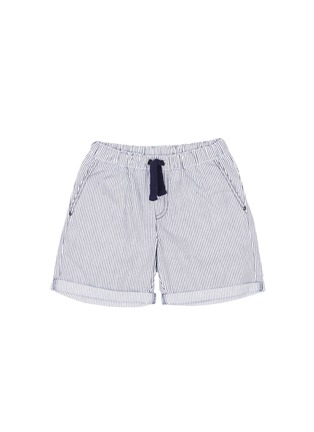 Main View - Click To Enlarge - SEED HERITAGE  - x The Webster stripe roll up kids shorts