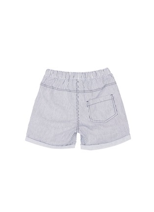 Figure View - Click To Enlarge - SEED HERITAGE  - x The Webster stripe roll up kids shorts