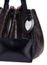  - ALAÏA - 'New Vienne' large lasercut leather bucket bag