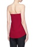 Back View - Click To Enlarge - THEORY - 'Zalballa' Rosina crepe strapless top