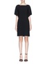 Main View - Click To Enlarge - THEORY - 'Andzelika' split sleeve crepe dress