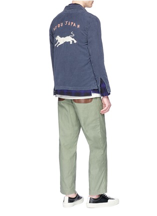 Figure View - Click To Enlarge - 73387 - Panther embroidered shirt