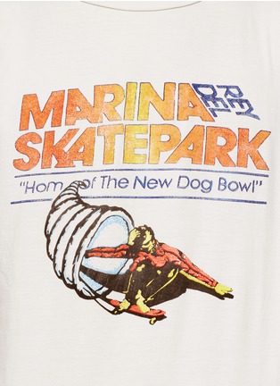 Detail View - Click To Enlarge - 73387 - Skate park print T-shirt