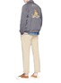 Figure View - Click To Enlarge - 73387 - Tiger embroidered twill bomber jacket