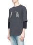Front View - Click To Enlarge - 73387 - Bear print long sleeve T-shirt