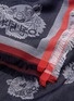 Detail View - Click To Enlarge - KENZO - Tiger jacquard modal-cotton scarf