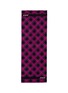 Main View - Click To Enlarge - KENZO - 'Frame Check' logo jacquard scarf