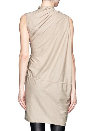 Back View - Click To Enlarge - RICK OWENS LILIES - Gather front tank top