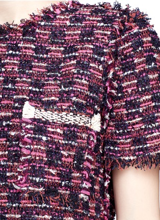 Detail View - Click To Enlarge - LANVIN - Iridescent tweed dress