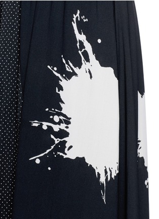 Detail View - Click To Enlarge - 3.1 PHILLIP LIM - Mixed print silk-blend maxi dress