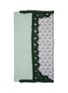 Main View - Click To Enlarge - FRANCO FERRARI - Brushed lace panel shimmer knit scarf