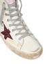 Detail View - Click To Enlarge - GOLDEN GOOSE - 'Francy' calfskin leather high top sneakers
