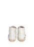 Back View - Click To Enlarge - GOLDEN GOOSE - 'Francy' calfskin leather high top sneakers