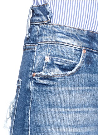 Detail View - Click To Enlarge - KATE SOMERVILLE - The Dazzler Shift' distressed jeans