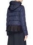 Back View - Click To Enlarge - MONCLER - 'Nesea' peplum down puffer jacket