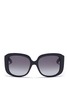 Main View - Click To Enlarge - DIOR - 'Dior Lady Lady 1' deco temple acetate sunglasses