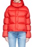 Main View - Click To Enlarge - MONCLER - 'Paeonia' hooded down puffer jacket