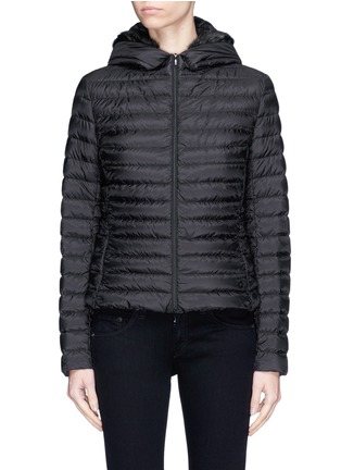 Main View - Click To Enlarge - MONCLER - 'Sorbus' mink fur trim hooded down puffer jacket