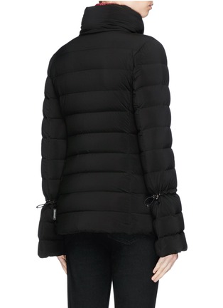 Back View - Click To Enlarge - TOM DIXON - 'Solanum' drawcord cuff down puffer jacket