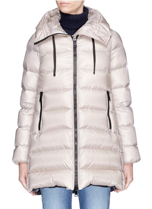 Main View - Click To Enlarge - MONCLER - 'Suyen' hooded long down puffer parka