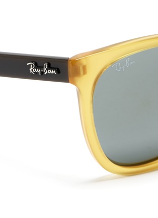 Detail View - Click To Enlarge - RAY-BAN - 'Original Wayfarer' colourblock acetate sunglasses