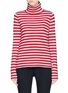 Main View - Click To Enlarge - MONCLER - Zigzag intarsia turtleneck sweater