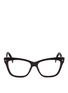 Main View - Click To Enlarge - DIOR - Squared cat eye optical glasses