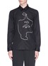 Main View - Click To Enlarge - NEIL BARRETT - Abstract face print shirt