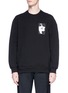 Main View - Click To Enlarge - NEIL BARRETT - Abstract face sweatshirt