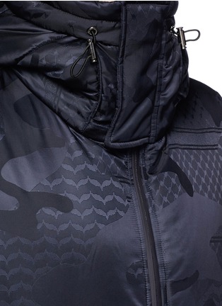 Detail View - Click To Enlarge - NEIL BARRETT - Camouflage print padded twill jacket