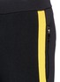 Detail View - Click To Enlarge - NEIL BARRETT - Stripe outseam wool knit jogging pants