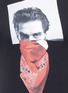 Detail View - Click To Enlarge - NEIL BARRETT - Portrait bandana print T-shirt