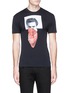 Main View - Click To Enlarge - NEIL BARRETT - Portrait bandana print T-shirt