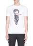 Main View - Click To Enlarge - NEIL BARRETT - Portrait bandana print T-shirt