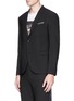 Front View - Click To Enlarge - NEIL BARRETT - Slim fit blazer