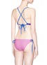 Back View - Click To Enlarge - RYE  - 'Tingles' cross back triangle bikini top
