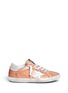 Main View - Click To Enlarge - GOLDEN GOOSE - 'Superstar' laminated leather sneakers