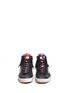 Front View - Click To Enlarge - GOLDEN GOOSE - 'Francy' laminated flag leather high top sneakers
