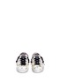 Front View - Click To Enlarge - GOLDEN GOOSE - 'Superstar' glitter heart leather toddler sneakers