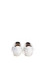 Back View - Click To Enlarge - GOLDEN GOOSE - 'Superstar' glitter star leather kids sneakers