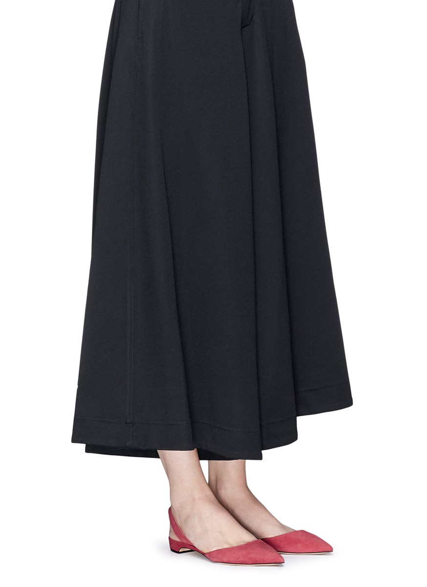 PAUL ANDREW 'Rhea 15' suede slingback flats