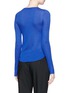 Figure View - Click To Enlarge - CRUSH COLLECTION - Curved hem cashmere sweater