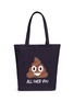 Main View - Click To Enlarge - 8-BIT - 'All Over You' rubber appliqué tote bag