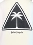 Detail View - Click To Enlarge - PALM ANGELS - Palm tree print watercolour hoodie